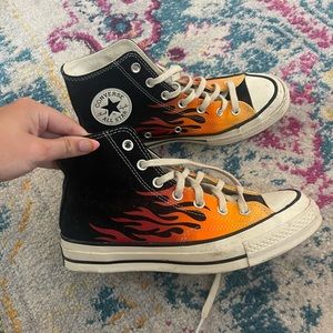 Flames Detail Converse